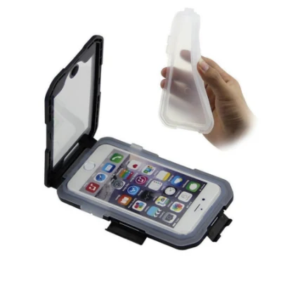Water Proof Clear Hard ABS Mobile Phone Case for iPhone